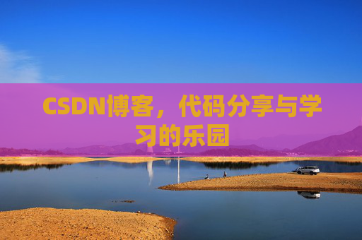 CSDN博客，代码分享与学习的乐园